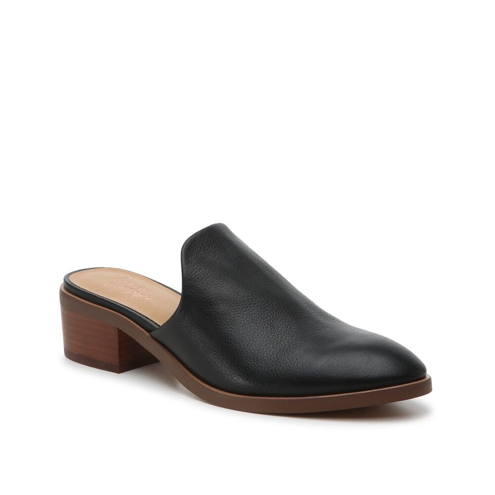 (SALE 5/$25) Crown Vintage Rydella Black Mules
